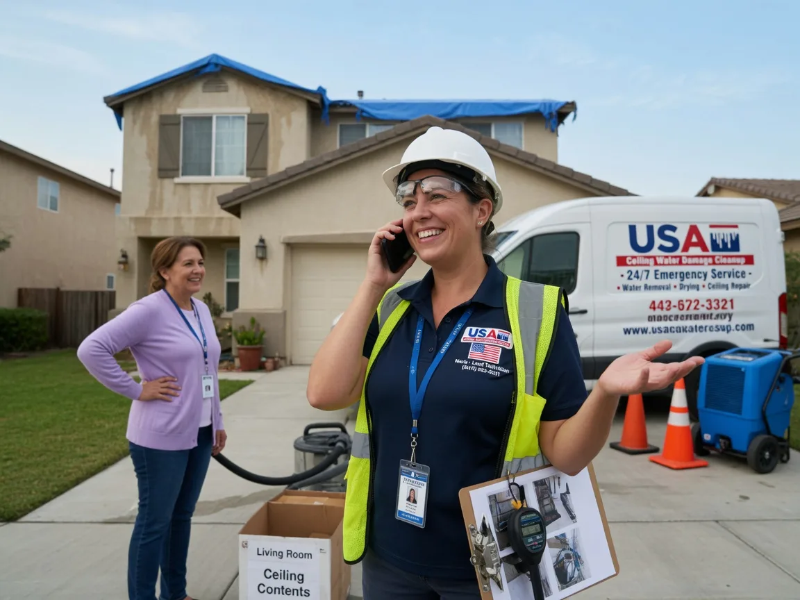 Ceiling Water Damage Restoration Santa Clarita, CA FAQs